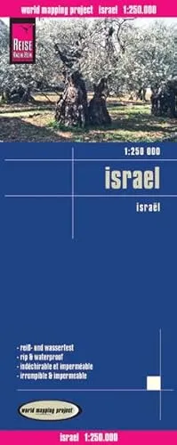 Reise Know-How Landkarte Israel (1:250.000): world mapping project