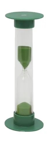 Produktbild TimeTEX Sanduhren-Set 5-TLG, 10cm hoch, 2,5cm ø (1 Zeiteinheit)