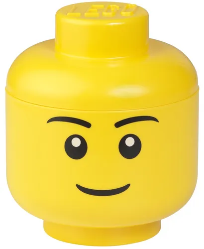 LEGO Mini-Aufbewahrungskopf STORAGE HEAD BOY 360 ml gelb