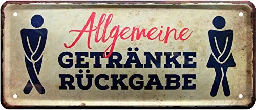 WOGEKA ART Retro Blechschild