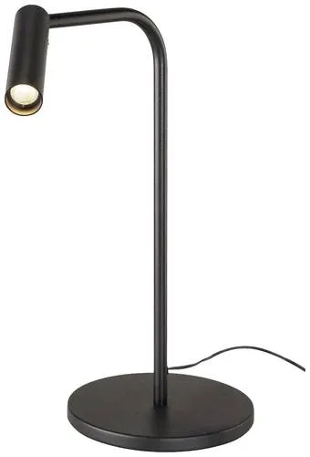 SLV KARPO LED Tischleuchte, 3000K, schwarz (1001461) von SLV