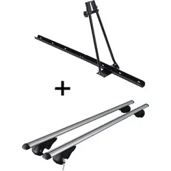 Fahrradträger ORION + Relingträger Rio 135 kompatibel mit für Dacia Logan Kombi/MCV ab '04