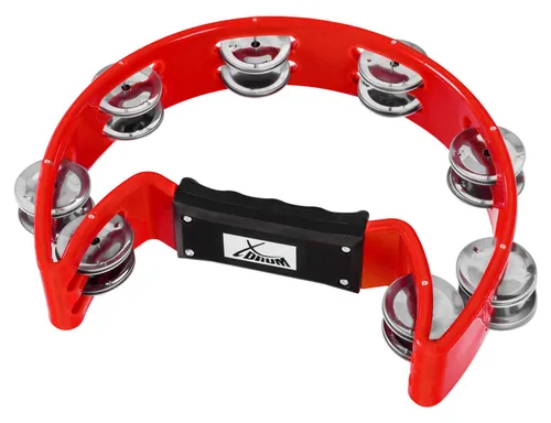 XDrum TM-1 Hand Tambourin Rot von XDrum