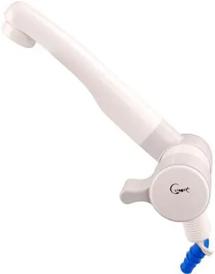 Comet London Wasserhahn, Ø22mm, Tülle, Mikroschalter, lichtgrau/weiß