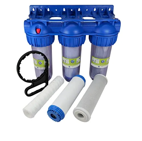 3-Stufen Vorfilter System Wasserfilter 1 Zoll IG