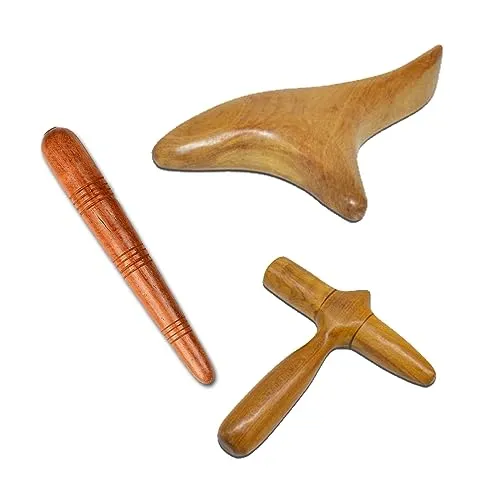 KALUROIL 3 PCS Massage Holz von KALUROIL