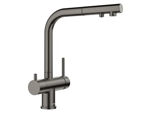 Blanco Fontas-S II Filter Küchenarmatur - Hochdruckarmatur mit herausziehbarer Brause und PVD-Oberfläche für elegantes Design und einfache Reinigung in Ihrer Küche.