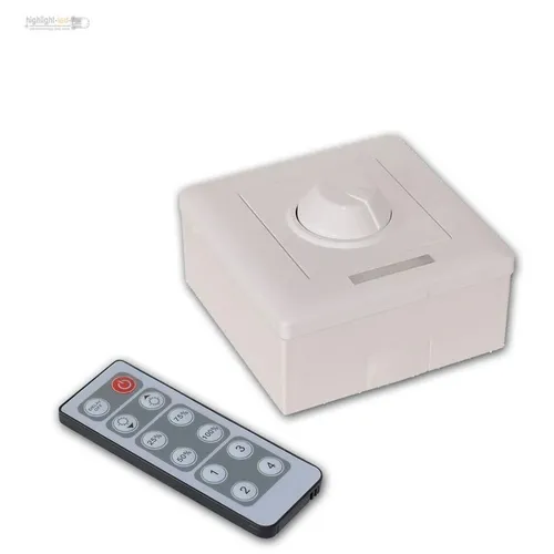 LED Aufputz-Dimmer mit IR-Fernbedienung PWM-Dimmer 12V