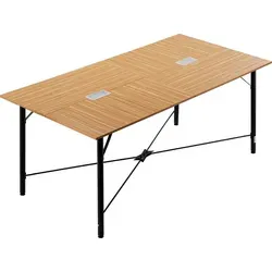 VEVOR Konferenztisch 180 x 90 cm für 6-8 Personen von Vevor