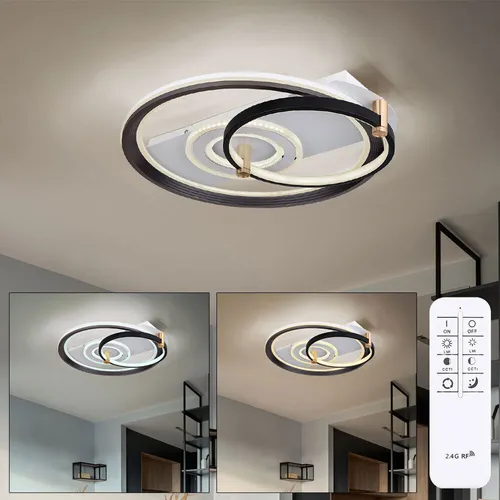 LED Deckenleuchte Dimmbar mit Fernbedienung