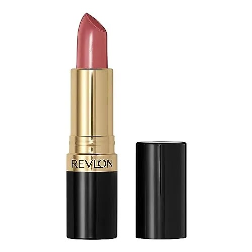REVLON Lippenstift, super glänzender Lippenstift, cremige Formel für weiche, voller aussehende Lippen, feuchtigkeitsspendendes Gefühl in Nudes und Braun, Tageslicht-Delight (802), 4,3 g