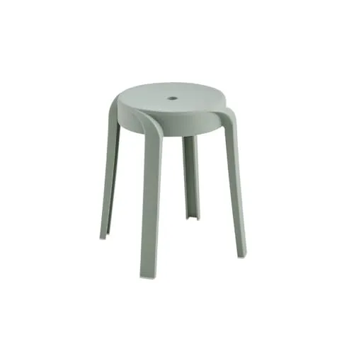 Home Deluxe Hocker NIVO – Stapelbare Sitzhocker in Grün (4er Set)