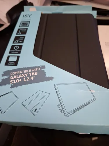 ISY Bookcover Tasche Schwarz Für Samsung Galaxy Tab S10+ 12.4