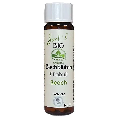 GLOBULI Beech Nr. 3 original englische BIO Bachblüten - Alkoholfrei
