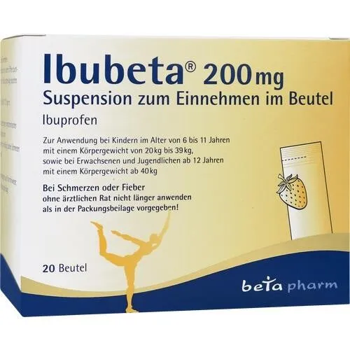 Ibubeta 200 mg Suspension im Beutel
