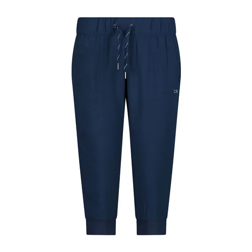 CMP Damen Tights WOMAN 3/4 PANT - Wanderhosen aus leichtem Stretch-Gewebe mit Dry-Function-Technologie für optimale Feuchtigkeitsregulierung, ideal für warme Sommertage.