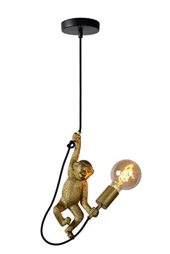 Produktbild Lucide Deckenleuchte Extravaganza, gold, E27-Fassung, Ø 18 cm