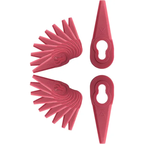FANZTOOL Akku Rasentrimmer Ersatzmesser 20 Stk. Feinschnitt von FANZTOOL