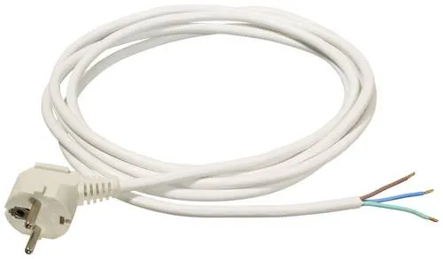 as - Schwabe Anschlussleitung 10 m H05VV-F 3G1,5 - Elektrische Leitungen: 10 m langlebige Anschlussleitung mit Schutzkontaktwinkelstecker für sichere Stromverbindungen, geprüft nach DIN VDE für maximale Zuverlässigkeit.