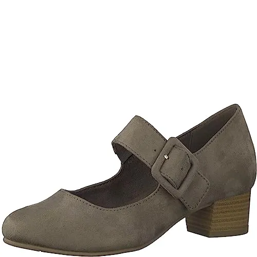 Jana Pumps 8-22361-41 231 H-Weite - Elegante Jana Pumps in H-Weite: Hochwertige Verarbeitung und strapazierfähiges Obermaterial aus Textil sorgen für Langlebigkeit. Der 4 cm Blockabsatz bietet Stabilität und optimalen Tragekomfort – ideal für jeden Anlass.