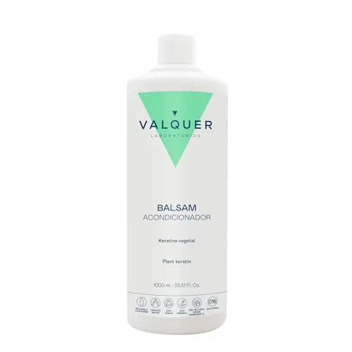 Valquer Conditioning Balm 1000ml – Intensivpflege für Ihr Haar - Revitalisierender Haarbalsam mit natürlichem Keratin für geschmeidiges und glänzendes Haar. Ideal für alle Haartypen, auch coloriertes Haar. Einfache Anwendung für intensive Feuchtigkeit und verbesserte Kämmbarkeit.