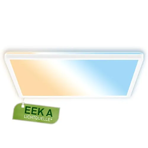 Briloner Deckenleuchte CCT LED Panel 14W Dimmbar - Moderne Deckenlampe mit dimmbarer LED-Technologie und Farbwechsel (2700K-6500K). Ideal für jeden Raum, energieeffizient und einfach zu installieren.