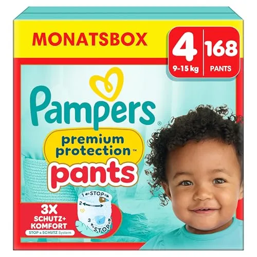 Pampers Baby Windeln Pants Größe 4 Premium Protection von Pampers