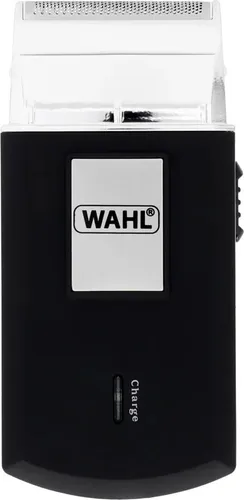 Wahl Travel Shaver - Kabelloser Reise-Rasierer für Herren - Folienrasierer für Herren, kompakt und ideal für Reisen. Mit 45 Minuten Laufzeit und praktischer Metallbox für sichere Aufbewahrung.