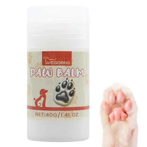 GZDAOXIA 40g Pfotenbalsam für Hunde und Katzen,pfotenbalsam Hund,Pfotenpflege für Hunde im Winter,Hundepfotenbalsam, Pfotenpflege,Hunde Zubehör,Natürliche Pflege als Stick für Welpen,Katzen