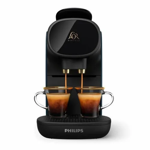 Philips L Or Barista LM9012 - Kaffeekapselmaschine in Schwarz Blau, vollautomatisch mit 19 bar Druck und 6 Tassen Kapazität