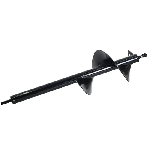 WERKA PRO Bohrmaschine Ø 120 mm - Handerdbohrer für Gartenarbeiten, ideal zum Pflanzen von Sträuchern und Setzen von Zaunpfählen, robustes Design für verschiedene Bodenarten.