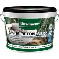 Ultrament Bastel Beton 3,5 kg Weiß von Ultrament