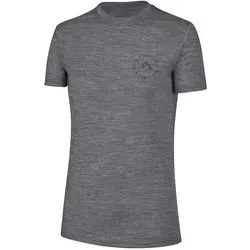 BLACK CREVICE Merino T-SHIRT - Damen, grau (36 EU) - Shirts - Hochwertiges Merino Funktionsshirt für Damen, ideal für aktive Freizeit und Outdoor-Aktivitäten.