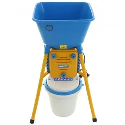 Novital Golia 4V - Elektrische Getreidemühle 750W - Zubehör für Landwirtschaft, leistungsstarke 750W Mühle mit 18l Behälter und stündlicher Verarbeitung von bis zu 260 kg Getreide.