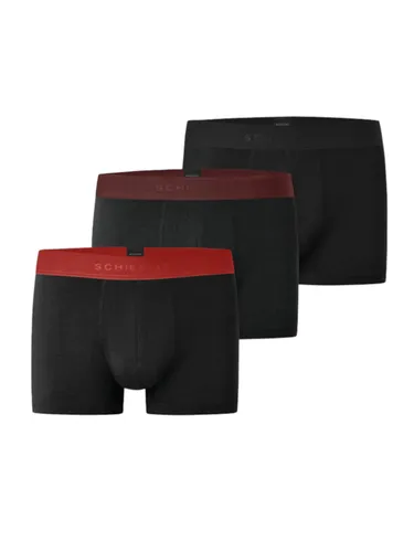 Schiesser Herren 3 Pack Bio Baumwolle Multipack Boxershorts - Herren-Boxershorts aus 95% Bio Baumwolle, mit sportlichem Logo-Webgummibund für hohen Tragekomfort und Formstabilität.