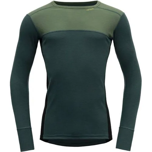 Devold Lauparen Merino 190 Shirt MAN - Hochwertiges Outdoor-Shirt für Herren - Funktionale Langlauf Unterwäsche für Männer, aus 100% Merinowolle, bietet optimale Isolierung, Atmungsaktivität und Komfort für Wanderer.