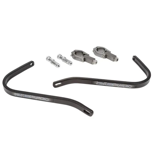 Zeta Handschützer Armor Schwarz, 22.2 mm, Gerade Ausführung von Zeta