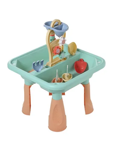 vertbaudet Spielzeug-Gartenset 1045819001, Outdoorspieltisch