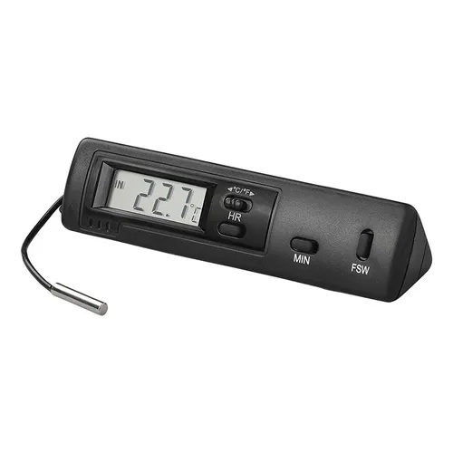 Autothermometer Innen- / Außen mit integriertem Temperaturfühler