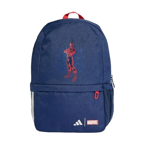 adidas Marvel Spider-Man Rucksack - Der adidas Marvel Spider-Man Rucksack vereint Stil und Funktionalität für Kinder. Mit praktischem Reißverschluss und verstellbaren Riemen ist er ideal für den täglichen Einsatz. Strapazierfähiges Material mit coolem Spider-Man-Design begeistert kleine Entdecker.