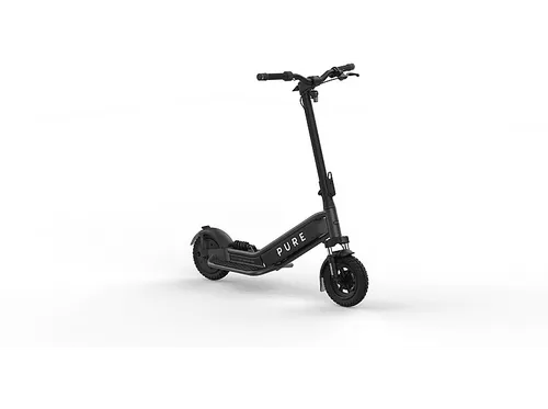 PURE ESCAPE Pro+ Suspension E-Scooter (10 Zoll, Metallic grey)