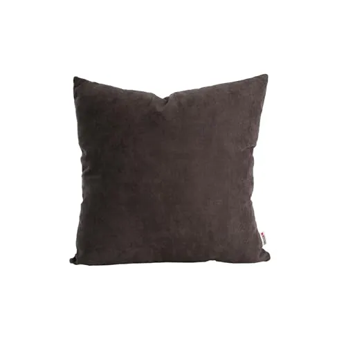 deco-raum Dekokissen 45x45 cm – Waschbares Sofakissen mit Reißverschluss – Anthrazit, 2 Stück - Hochwertige Dekokissen in 45x45 cm, ideal für ein gemütliches Wohnambiente. Der abnehmbare Bezug garantiert einfache Reinigung und sorgt für dauerhafte Formstabilität. Perfekt für jedes Zuhause!