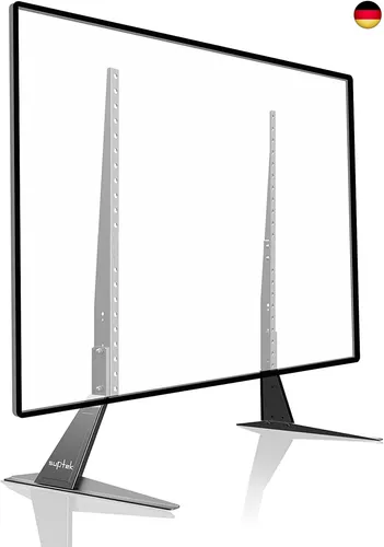 Suptek TV Ständer, TV Standfuss für LCD LED 22-65 Zoll Flach & Curved F
