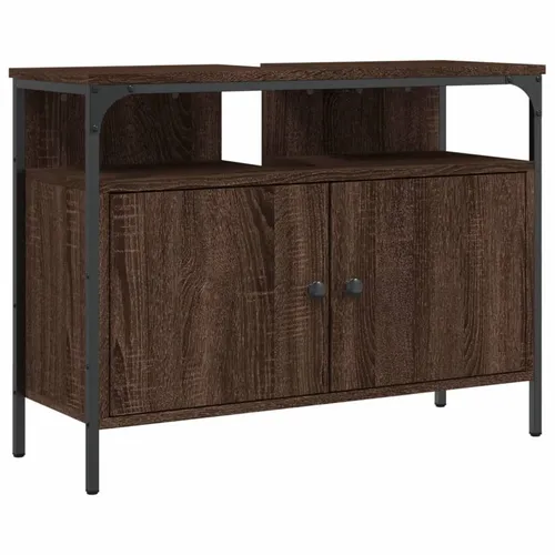 vidaXL Waschbeckenunterschrank