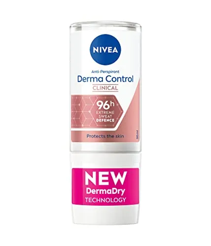 NIVEA Antitranspirant im Ball Derma Control, 50 ml