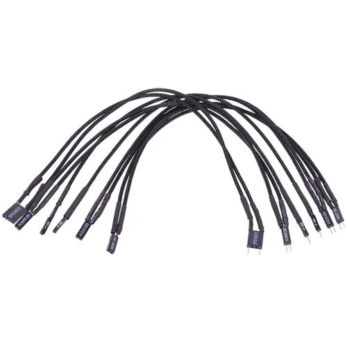 Phobya Frontpanelverlängerung 30cm - Schwarz