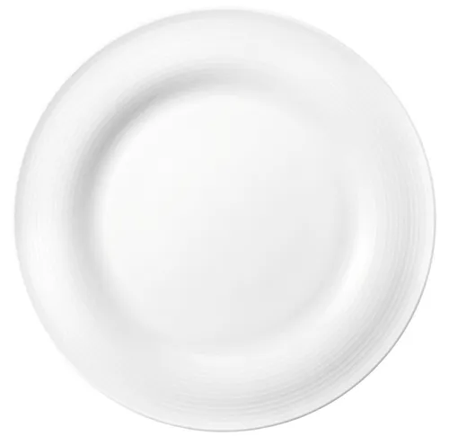 Porzellan - Beat weiss uni - Speiseteller rund 27,5 cm