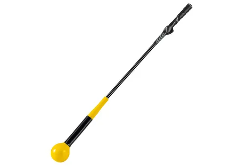 COSTWAY Puttingmatte, 80cm Golf Trainingshilfe mit Gewichts-Kopf