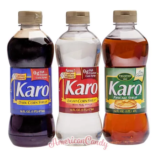 Produktbild 1x Karo Corn Syrup (Auswahl: Vanilla Light, Dark- & Pancake Syrup) (16,89€/1l)