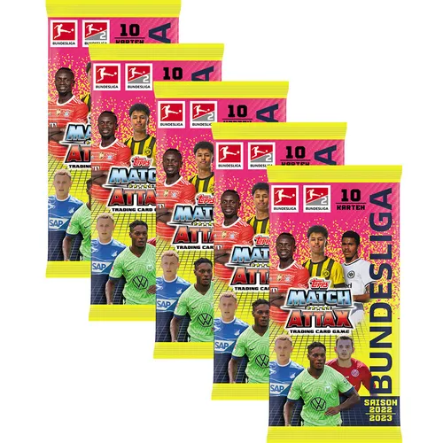 Topps Match Attax Bundesliga 2022/23 - 5 Booster